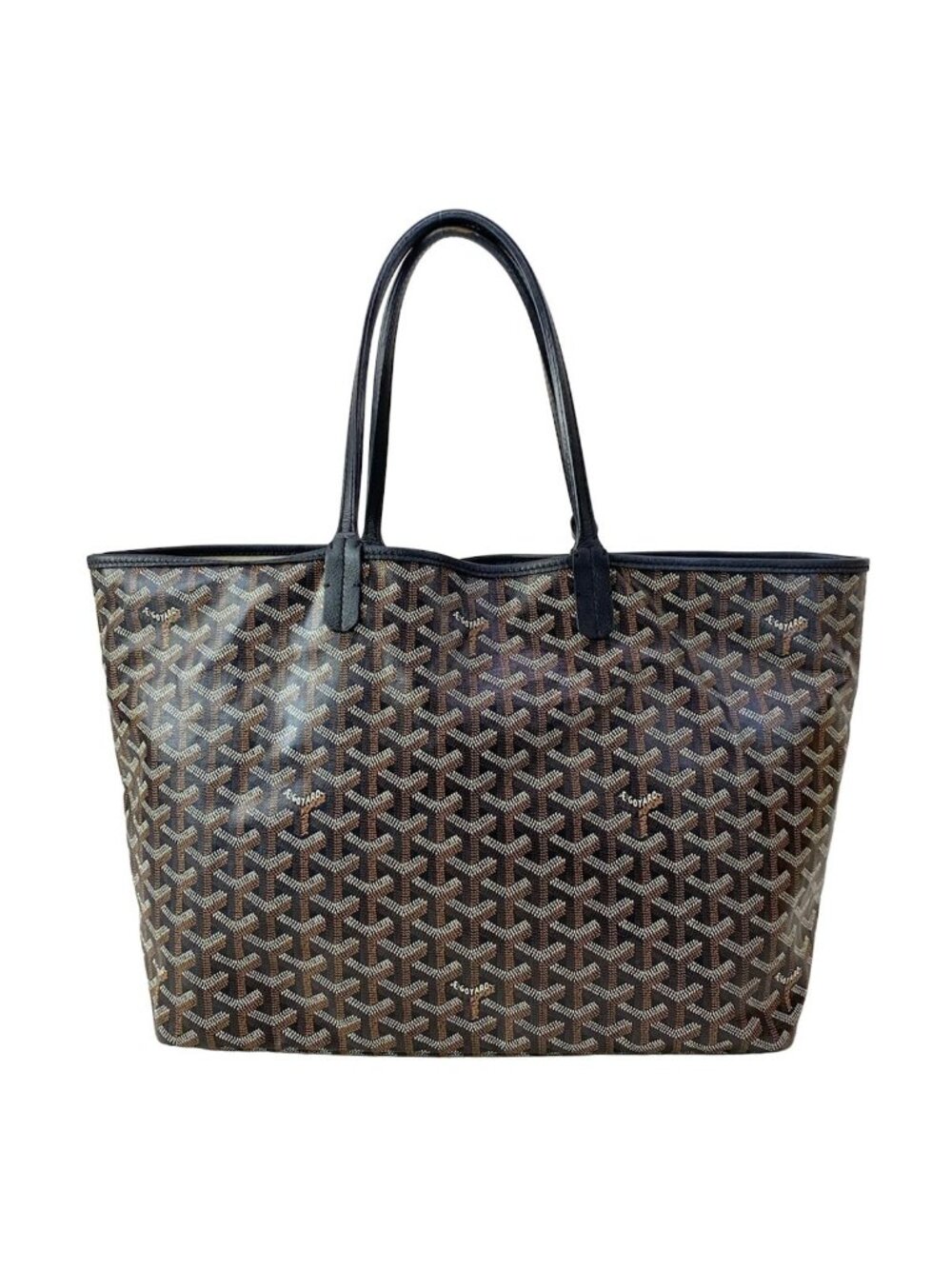 Goyard Tote Bag Saint Louis PM Black Leather